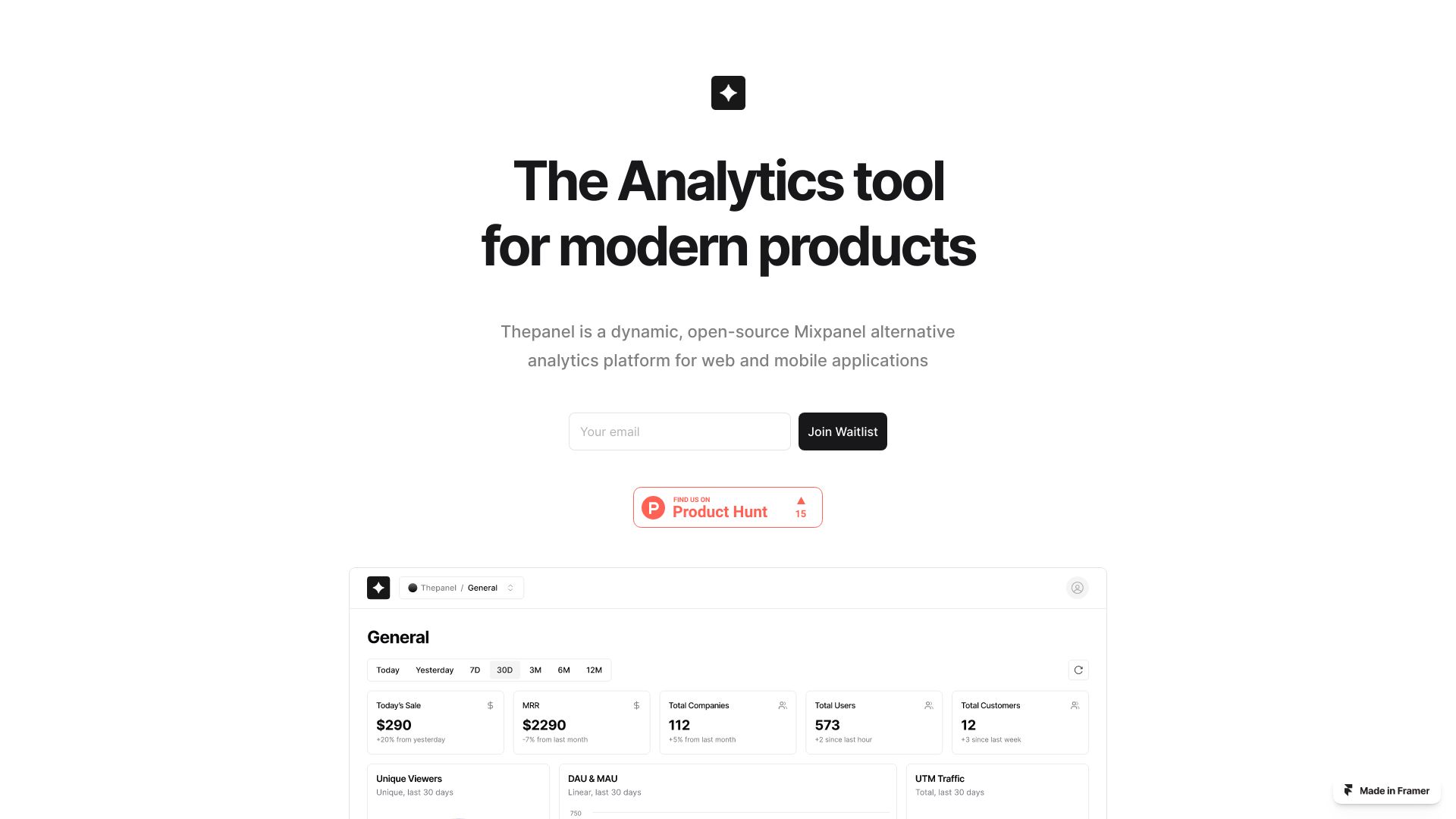Thepanel网页截图,Thepanel网页快照
