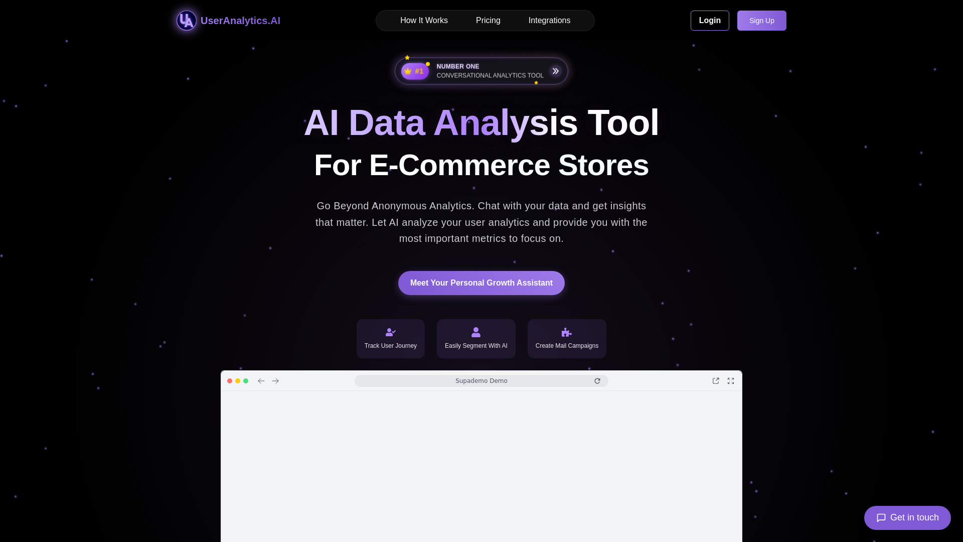 UserAnalytics.AI – AI Analytics Tool网页截图,UserAnalytics.AI – AI Analytics Tool网页快照