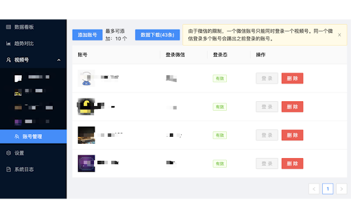 视频号数据助手网页截图,视频号数据助手网页快照