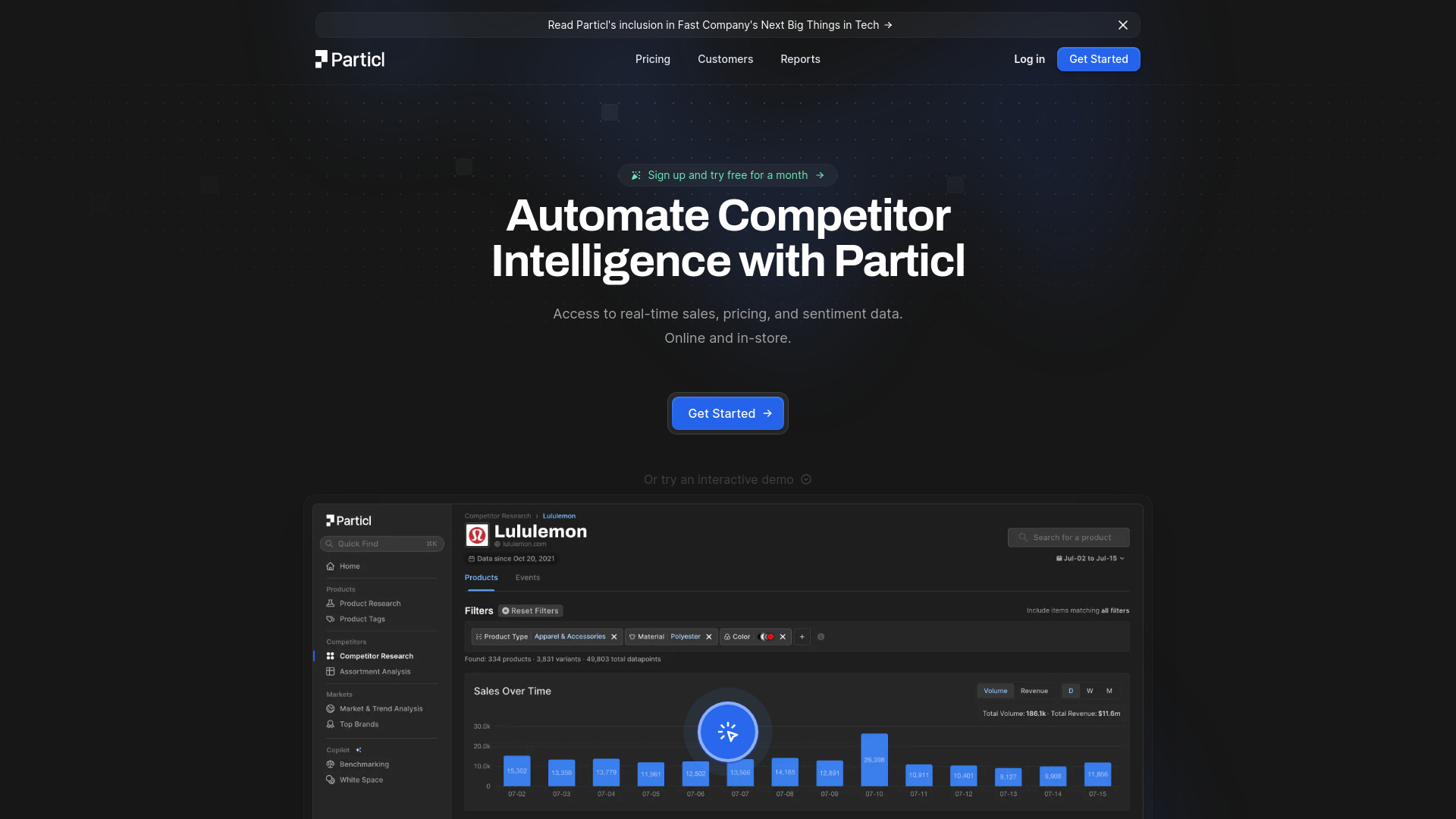 Particl网页截图,Particl网页快照