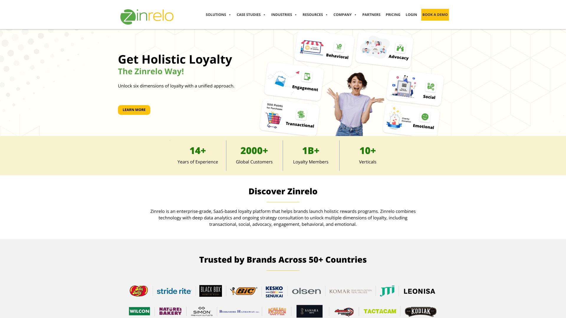 Zinrelo网页截图,Zinrelo网页快照
