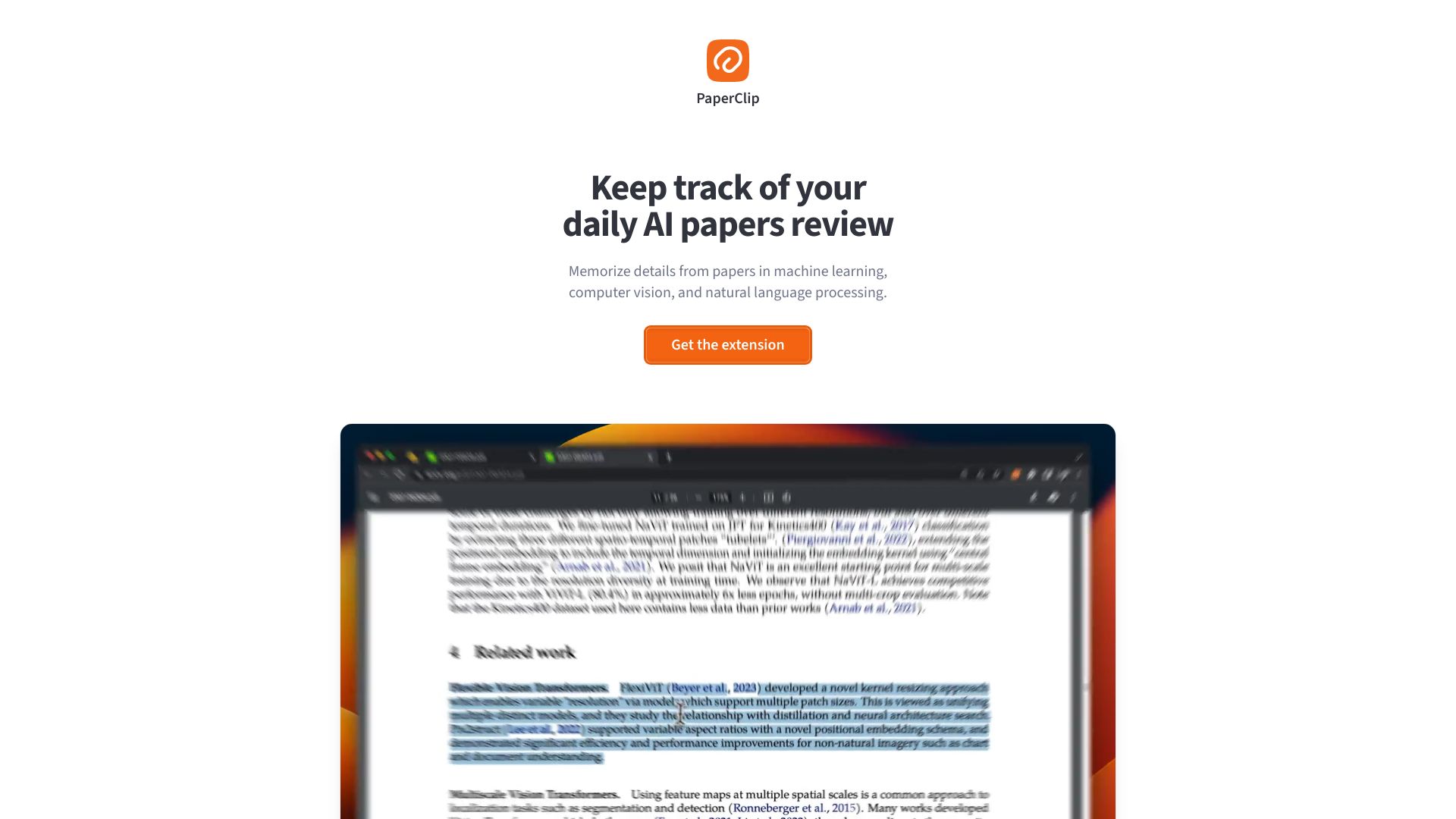 PaperClip网页截图,PaperClip网页快照