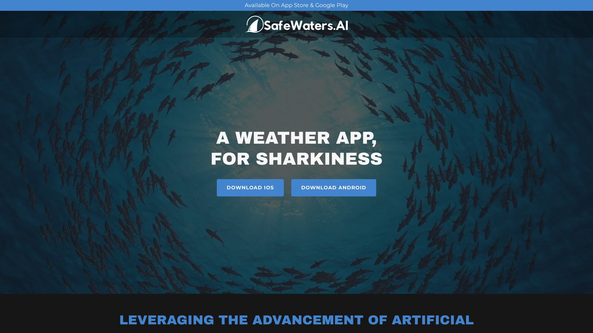 SafeWaters.ai网页截图,SafeWaters.ai网页快照
