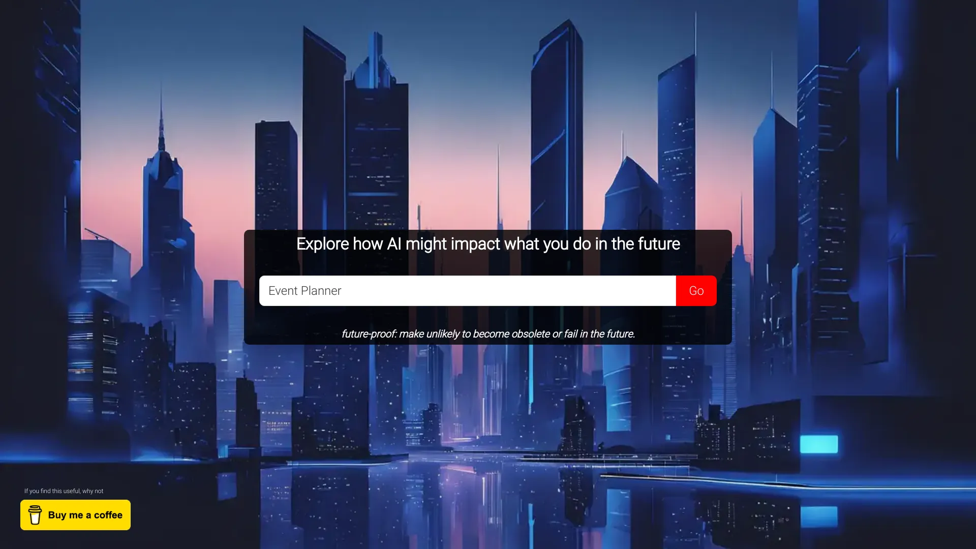 Future Proof网页截图,Future Proof网页快照