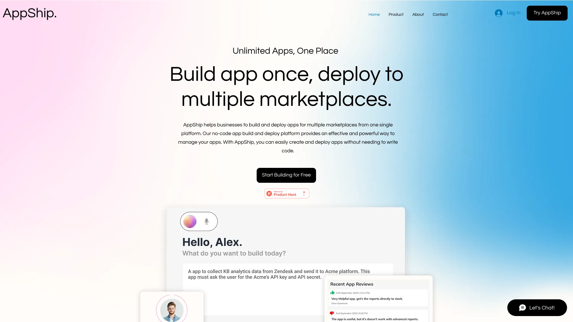 AppShip网页截图,AppShip网页快照