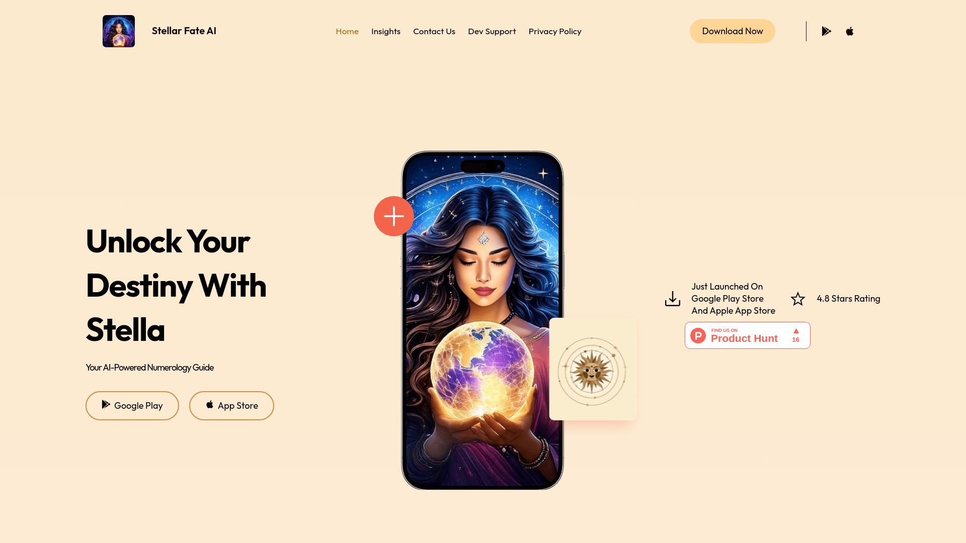 Stella | Your Personal AI Numerologist网页截图,Stella | Your Personal AI Numerologist网页快照