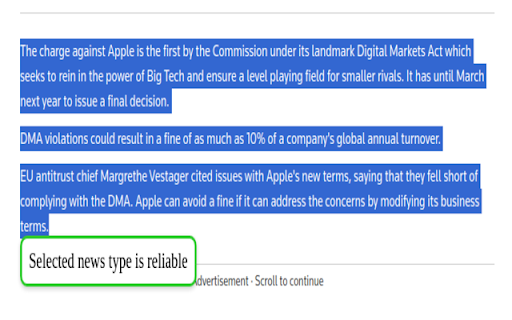 News Type Predictor网页截图,News Type Predictor网页快照