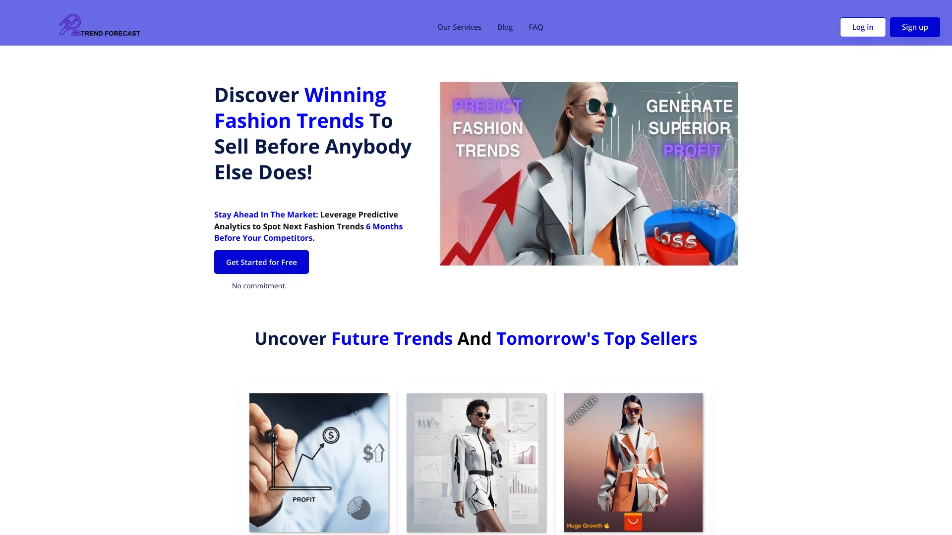 Trend Forecast网页截图,Trend Forecast网页快照