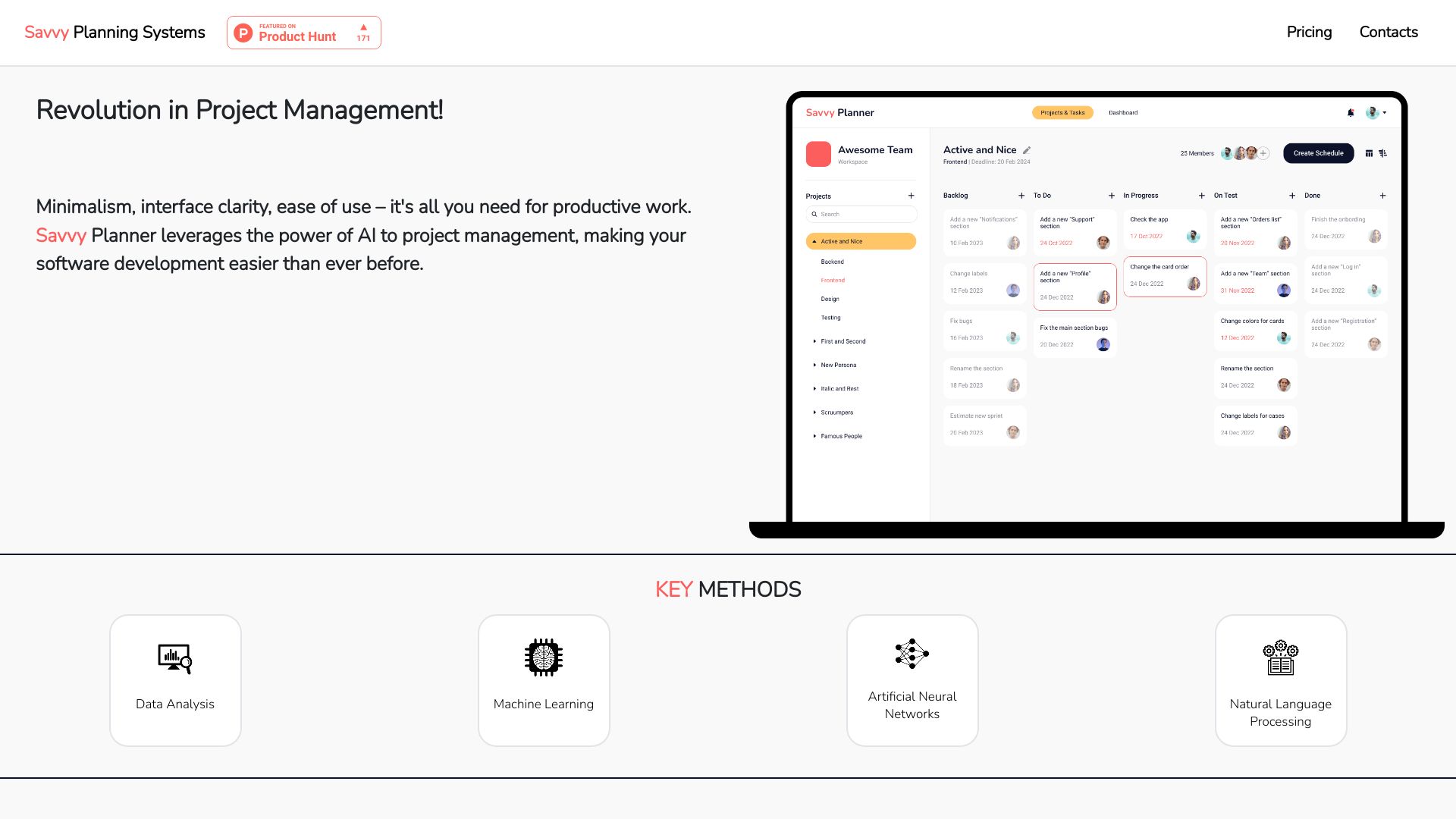 Savvy Planner网页截图,Savvy Planner网页快照