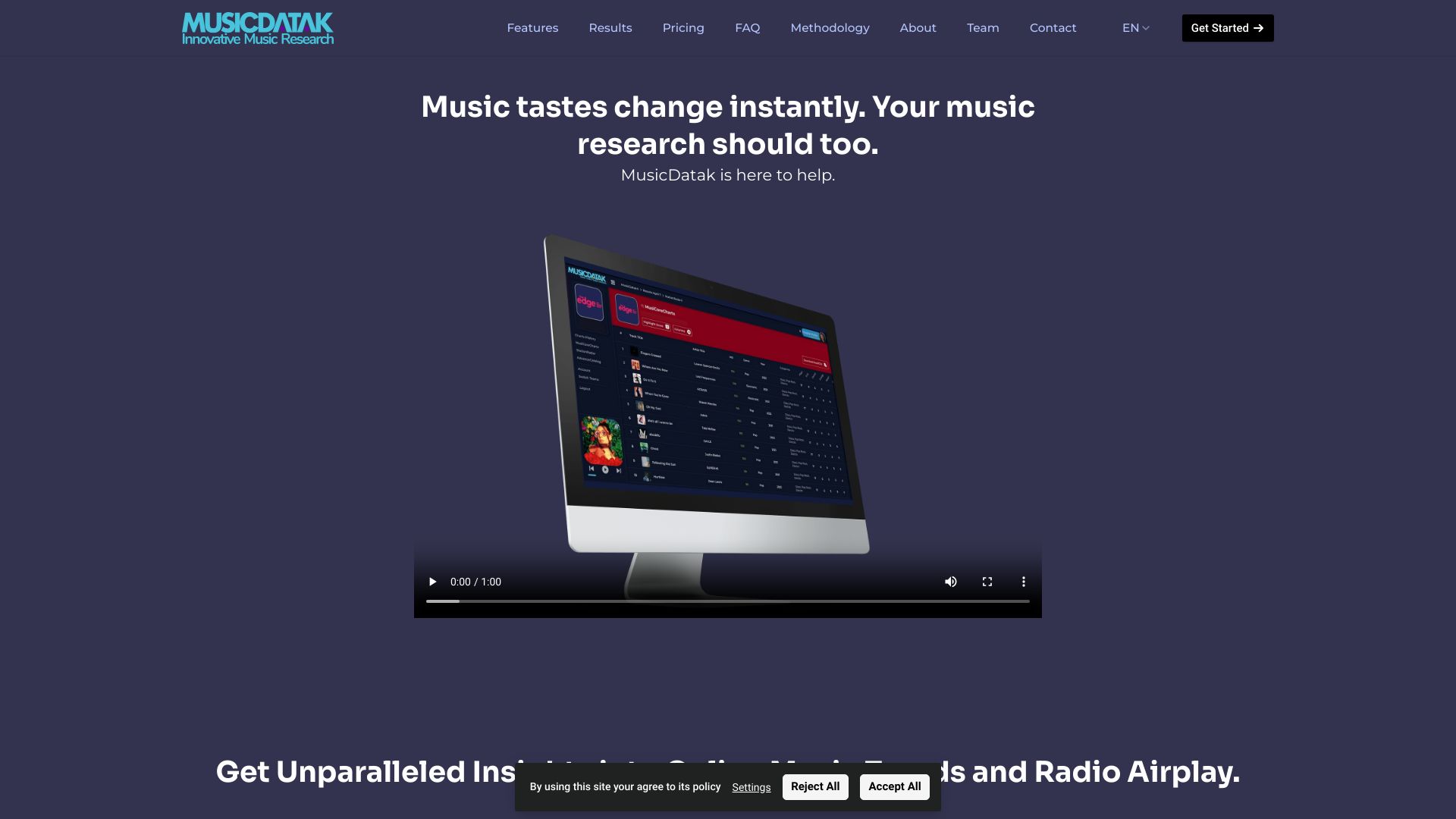 MUSICDATAK网页截图,MUSICDATAK网页快照