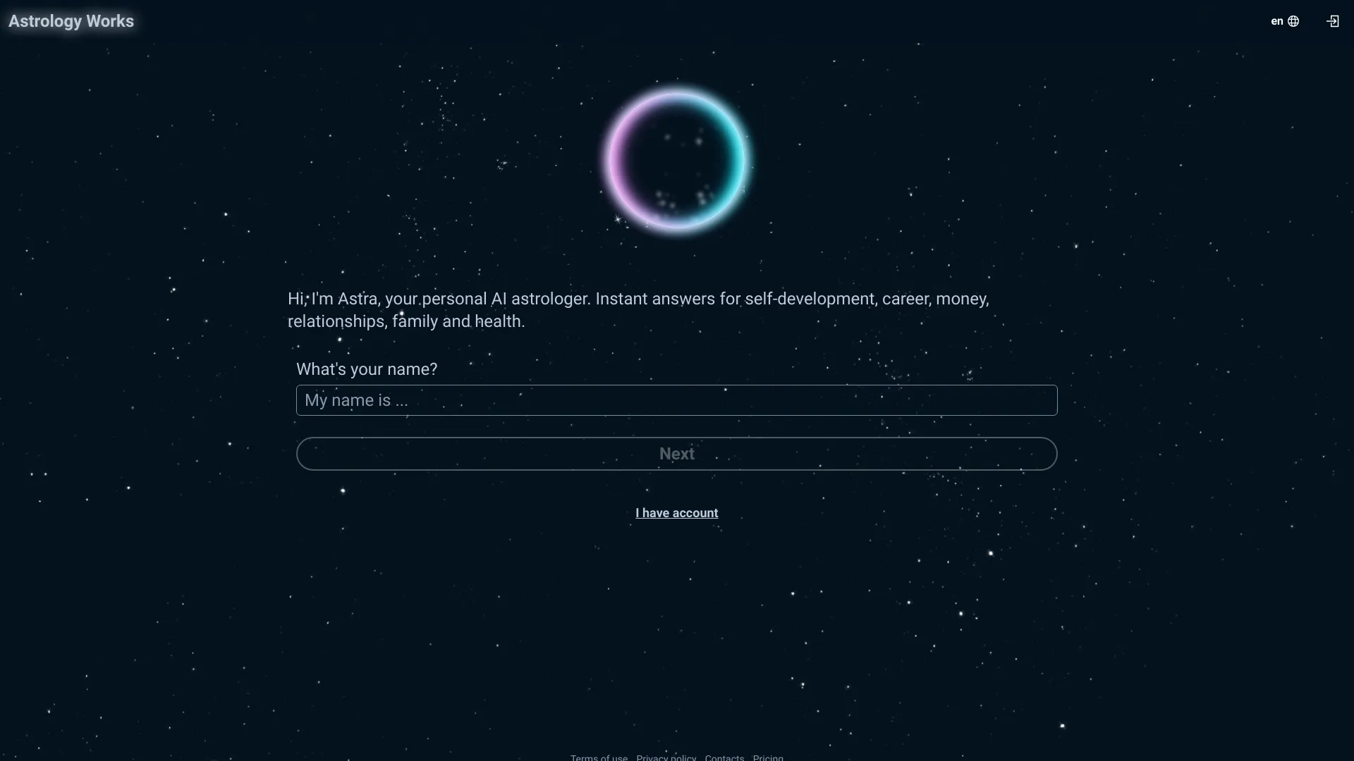 Astrology Works网页截图,Astrology Works网页快照