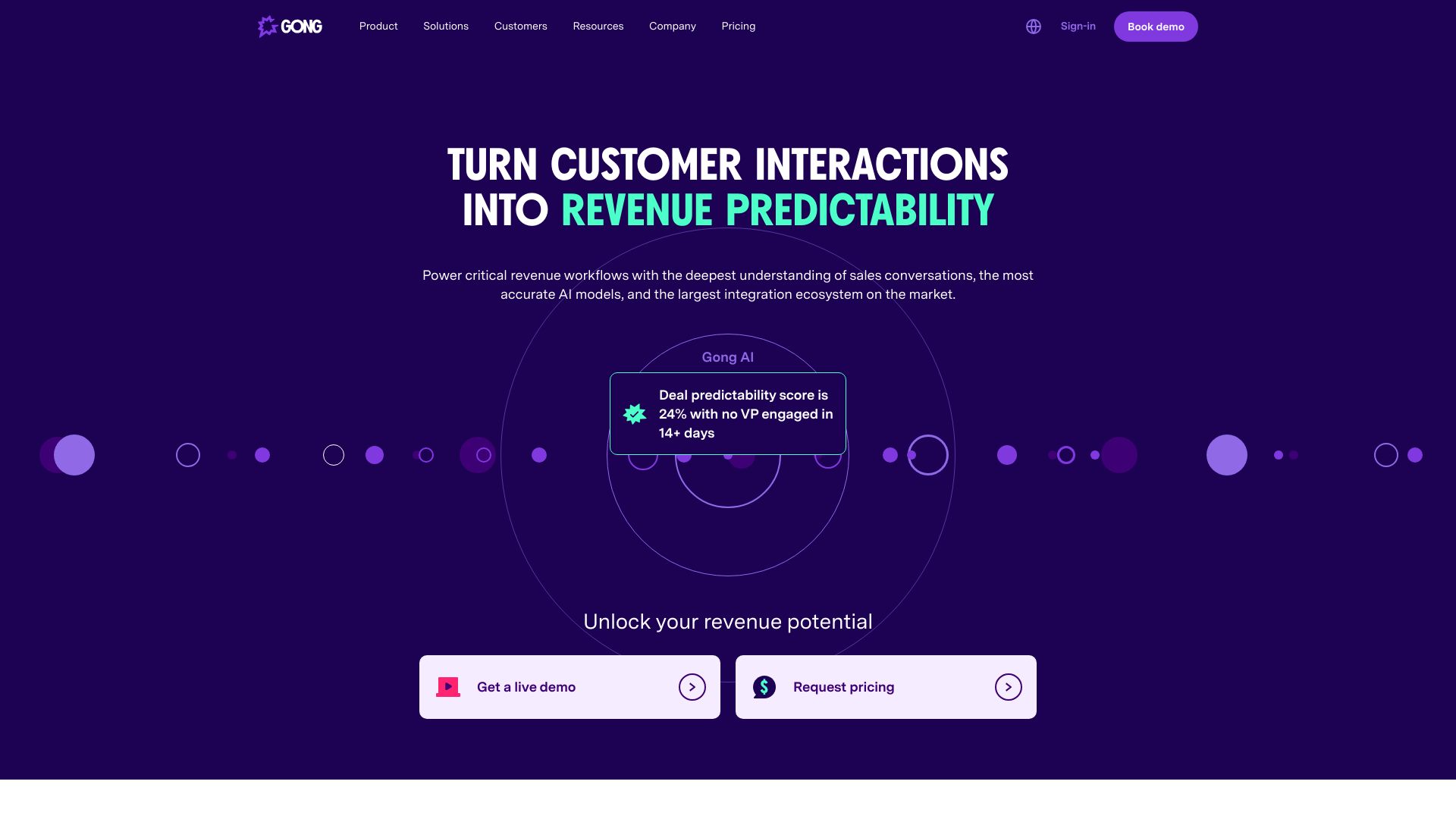 Gong – Revenue Intelligence Platform网页截图,Gong – Revenue Intelligence Platform网页快照