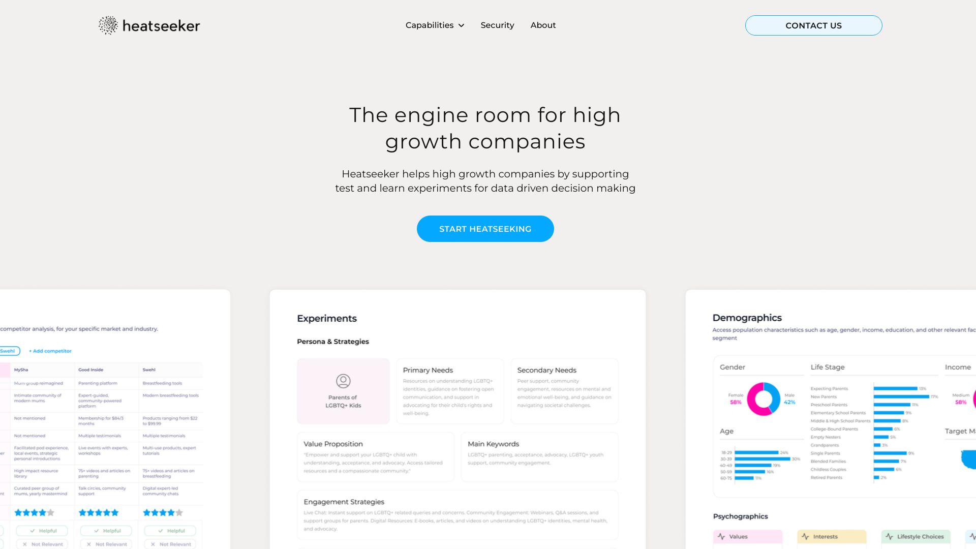 Heatseeker AI网页截图,Heatseeker AI网页快照
