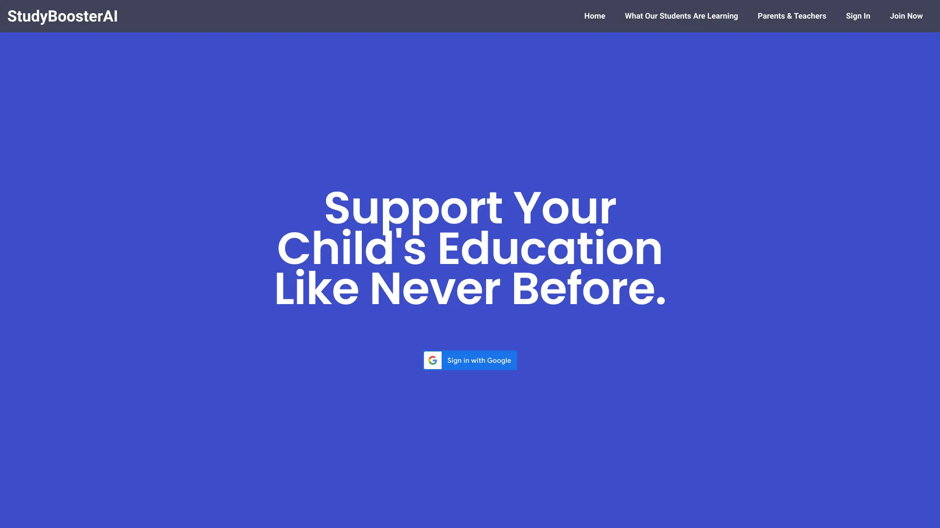 StudyBoosterAI网页截图,StudyBoosterAI网页快照