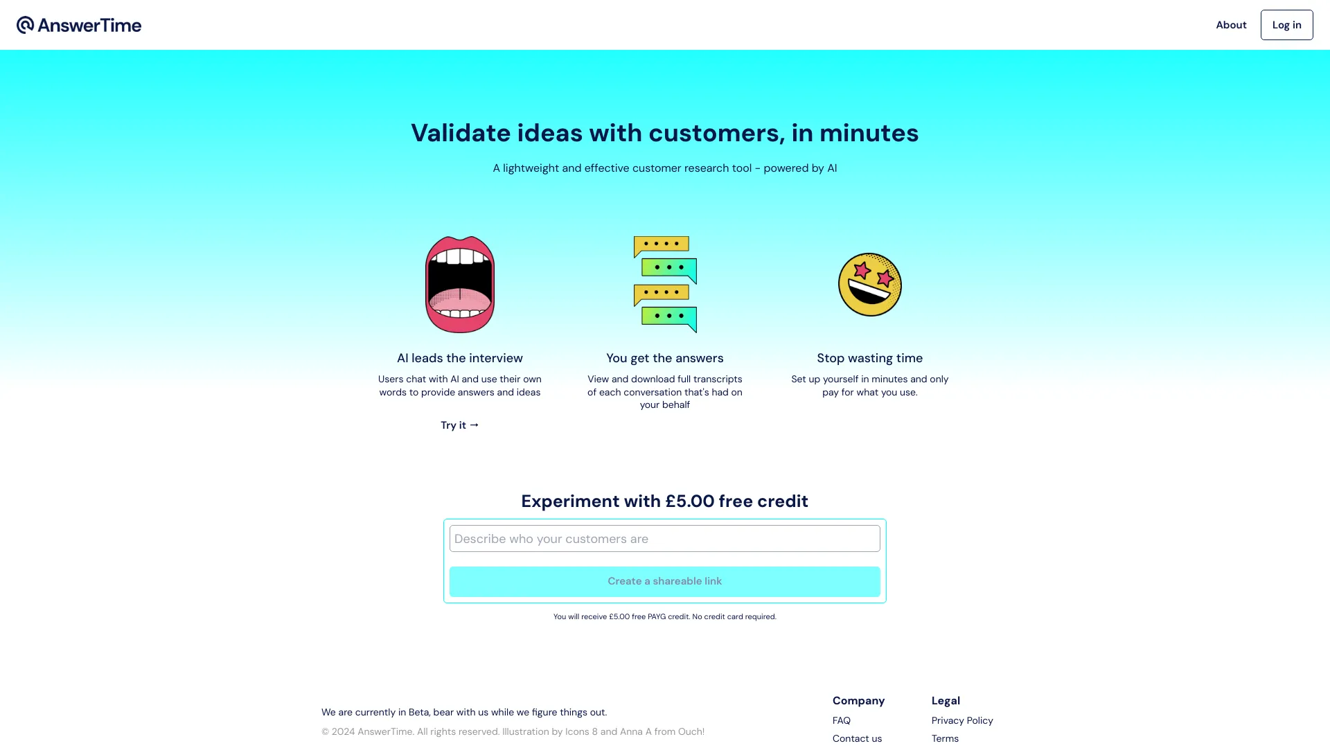 AnswerTime网页截图,AnswerTime网页快照