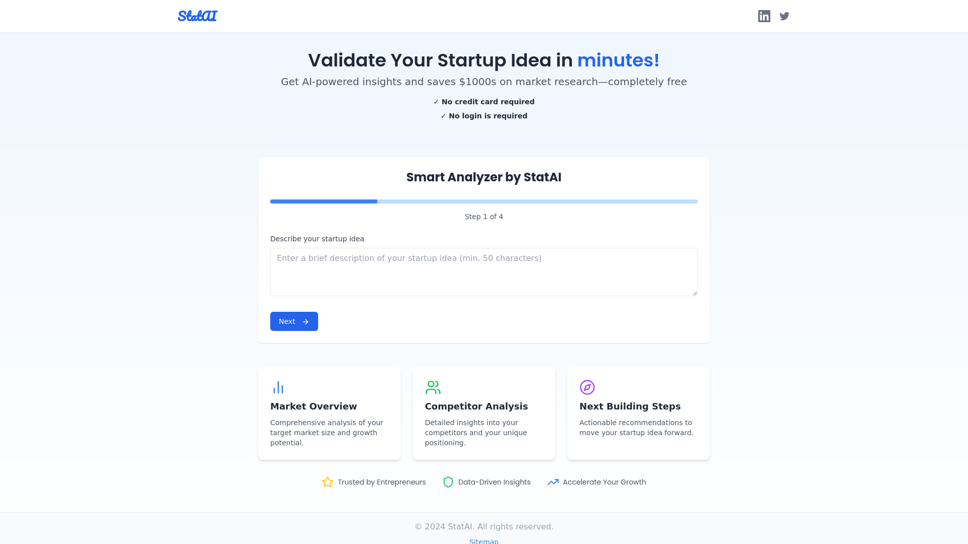 StatAI网页截图,StatAI网页快照