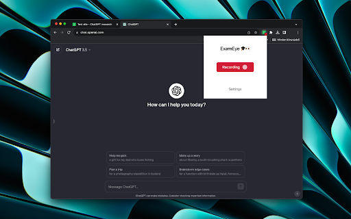 ExamEye网页截图,ExamEye网页快照