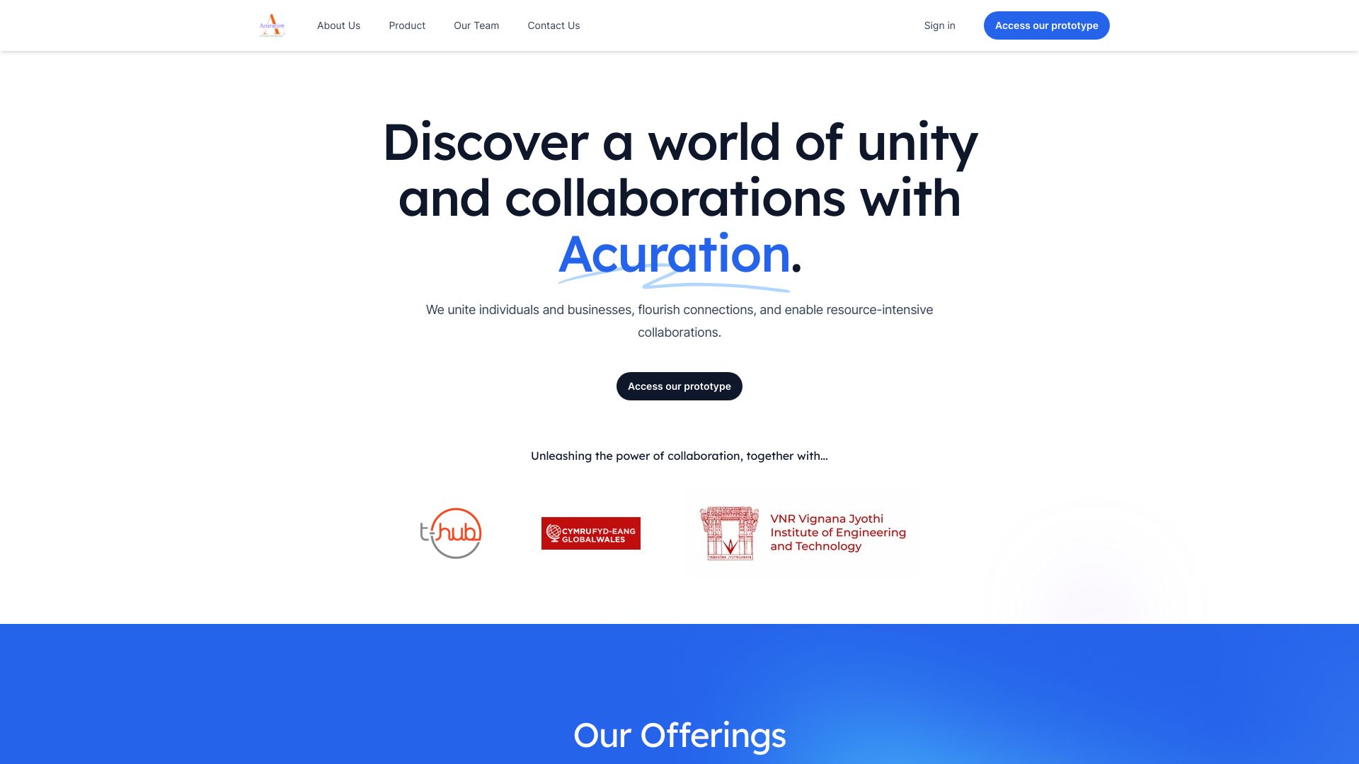 Acuration – Actualize Your Ambition网页截图,Acuration – Actualize Your Ambition网页快照