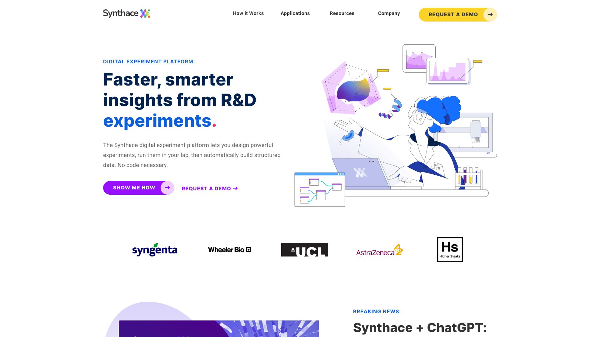 SynthaceGPT网页截图,SynthaceGPT网页快照