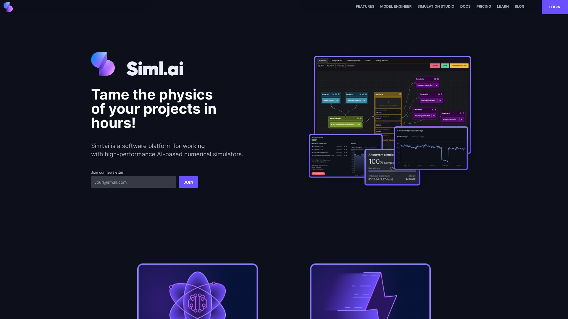 Siml.ai网页截图,Siml.ai网页快照