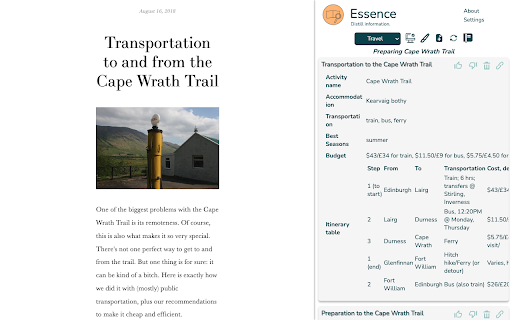 Essence – distill and collect information网页截图,Essence – distill and collect information网页快照
