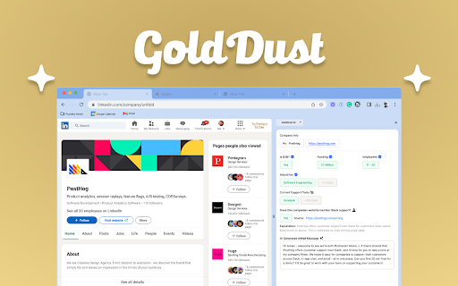 GoldDust网页截图,GoldDust网页快照