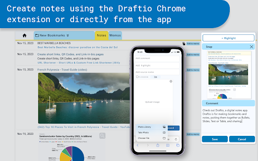 Draftio Chrome Extension网页截图,Draftio Chrome Extension网页快照