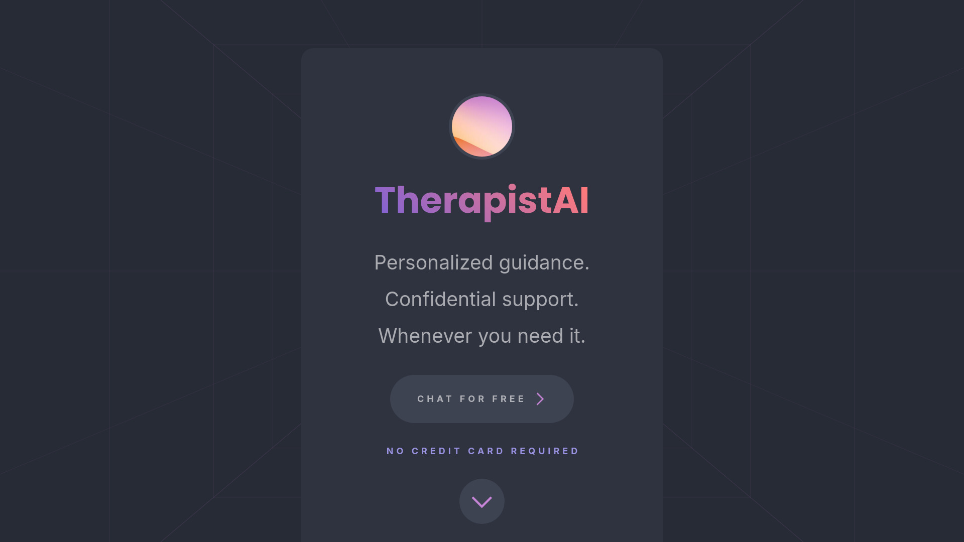 TherapistAI网页截图,TherapistAI网页快照