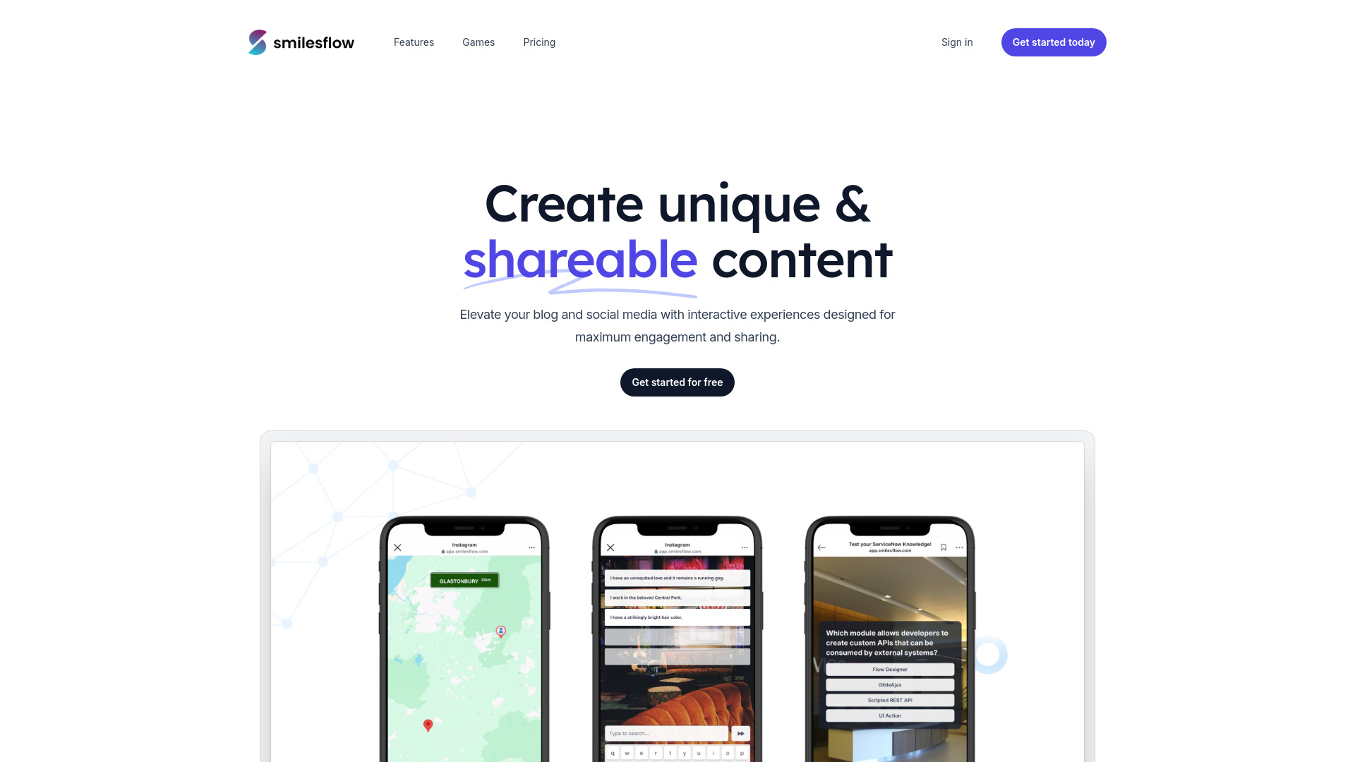 SmilesFlow网页截图,SmilesFlow网页快照