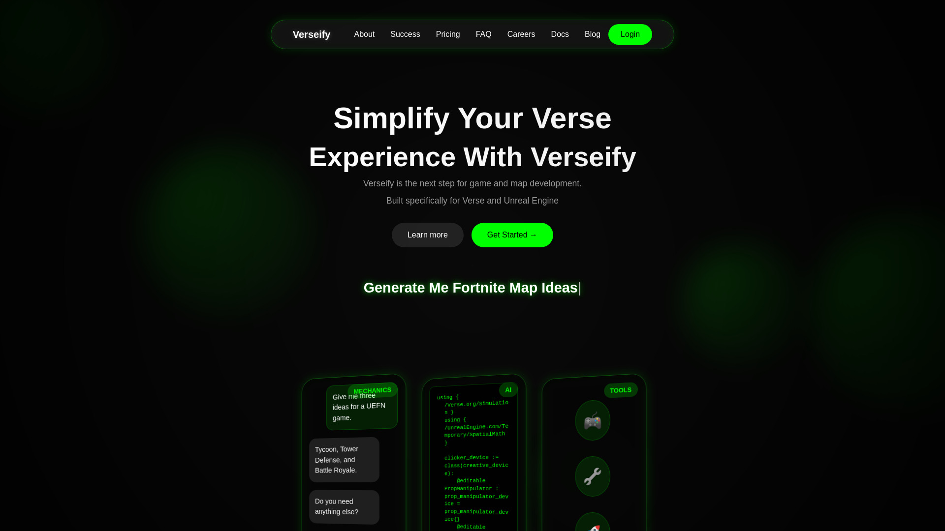 Verseify网页截图,Verseify网页快照