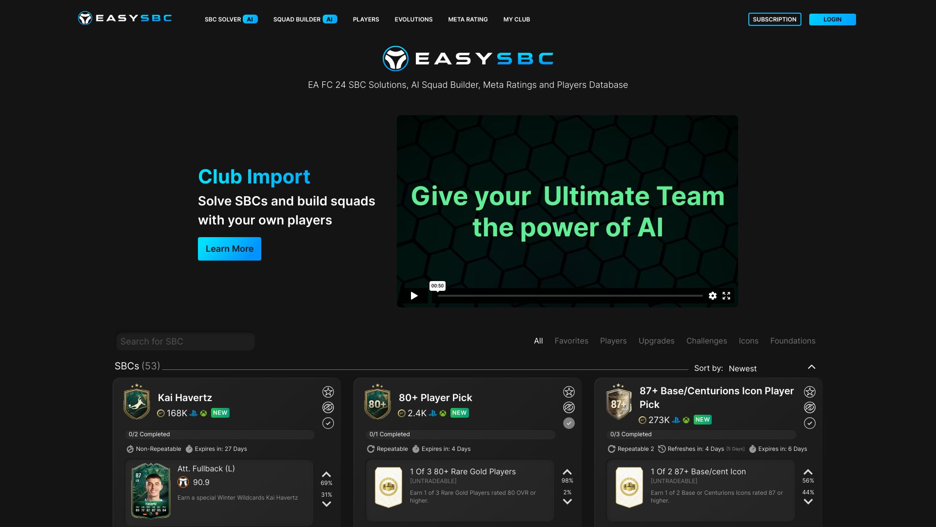 EasySBC网页截图,EasySBC网页快照