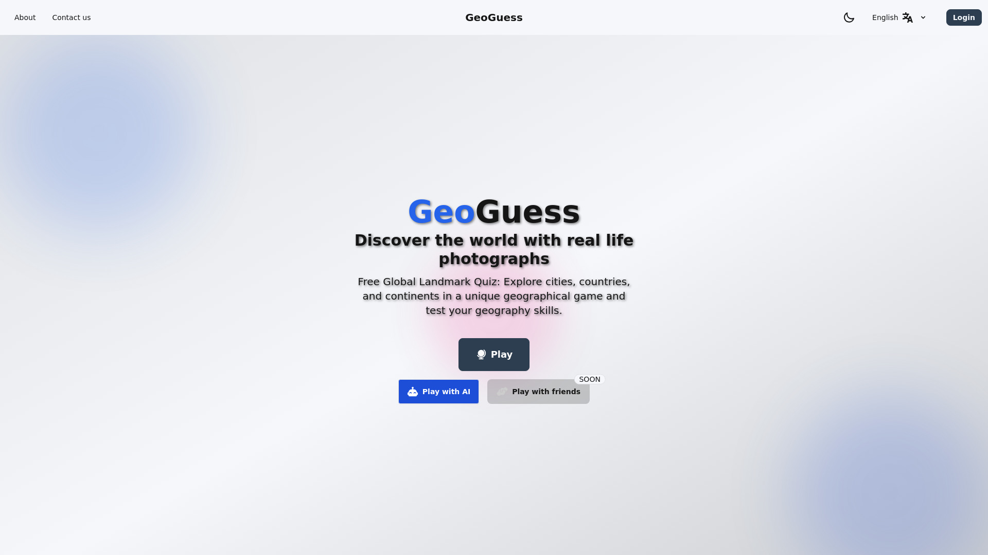GeoGuess网页截图,GeoGuess网页快照