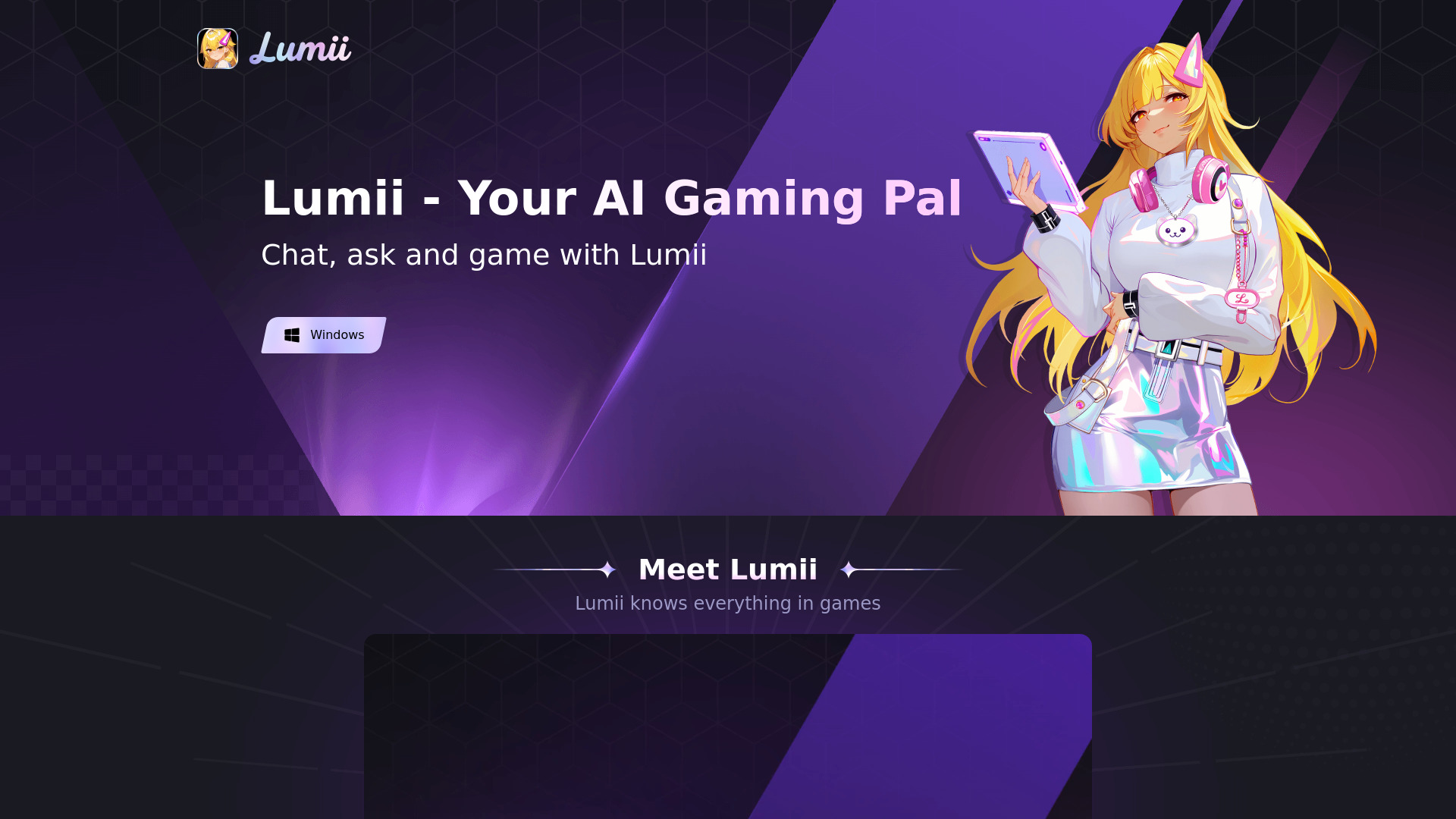 Lumii网页截图,Lumii网页快照
