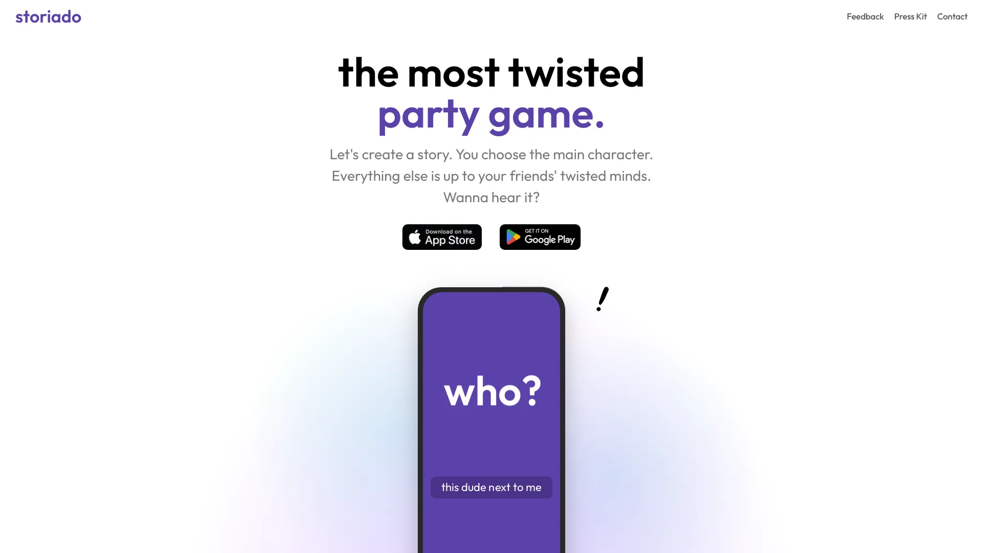 Storiado网页截图,Storiado网页快照