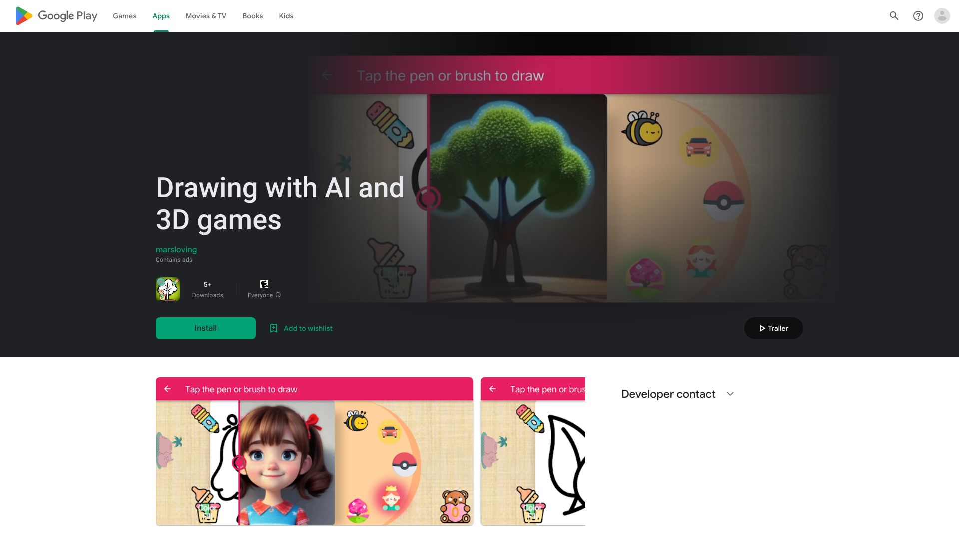 Drawing with AI and 3D games网页截图,Drawing with AI and 3D games网页快照