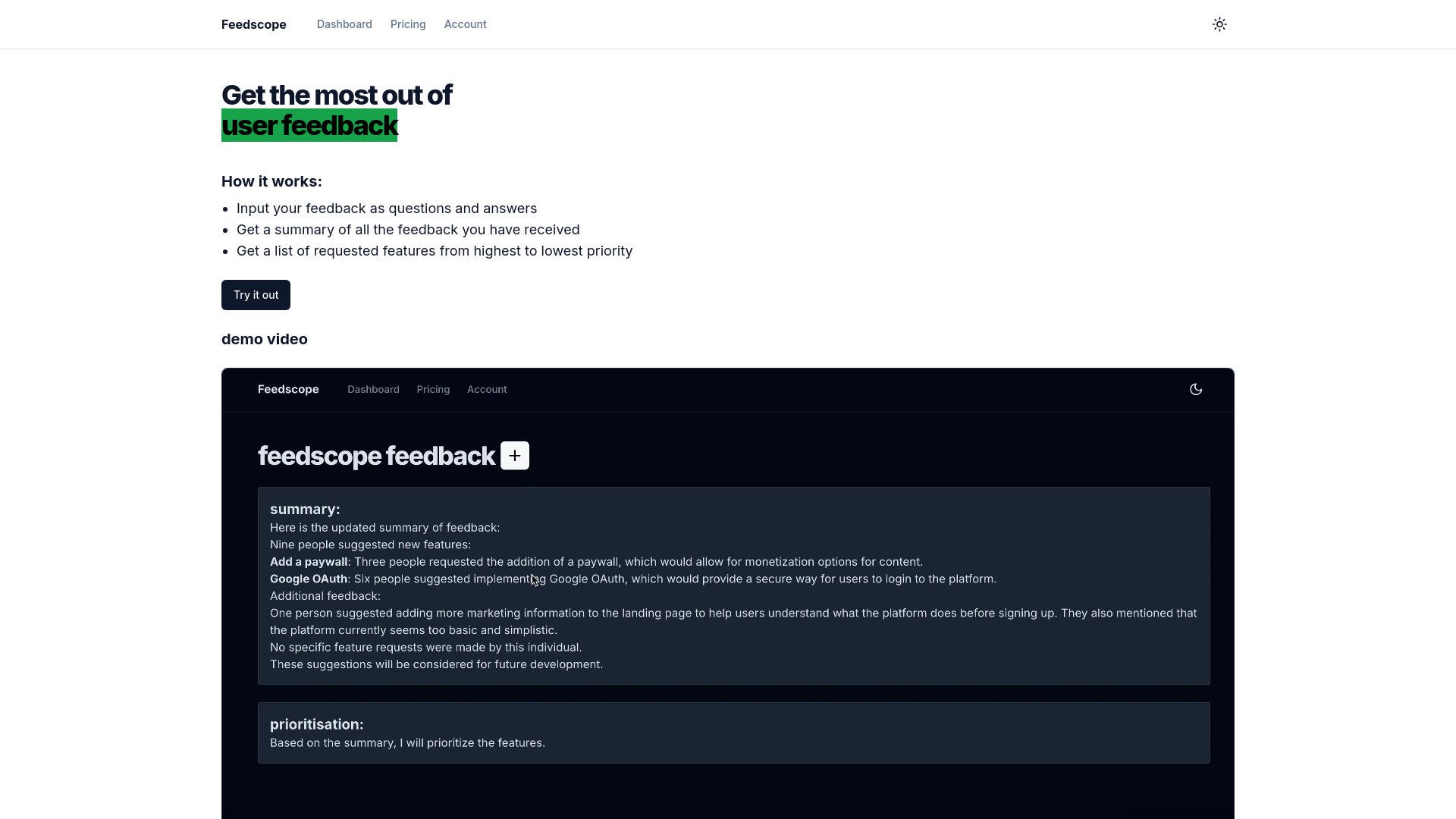 Feedscope网页截图,Feedscope网页快照