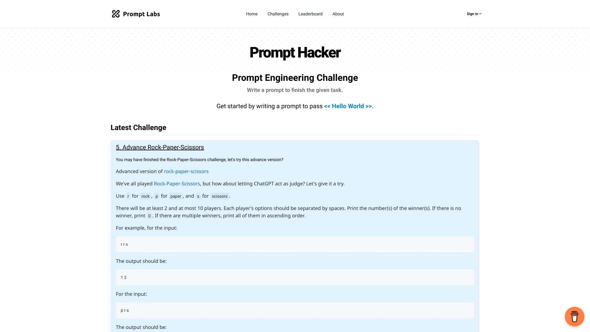 Prompt Hackers MVP网页截图,Prompt Hackers MVP网页快照