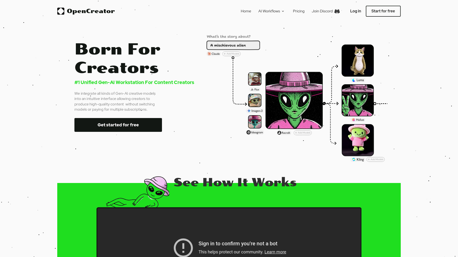 OpenCreator网页截图,OpenCreator网页快照