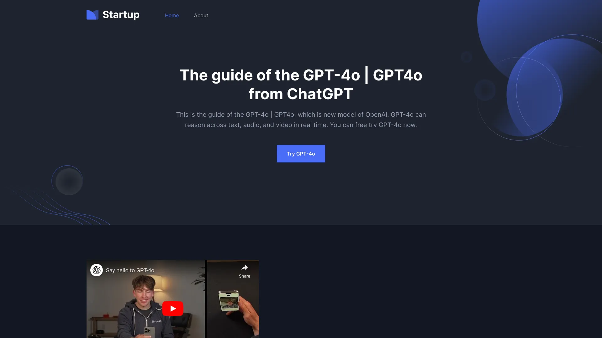 The Guide of GPT-4o网页截图,The Guide of GPT-4o网页快照