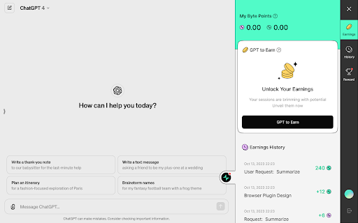 Aggregata: GPT to Earn网页截图,Aggregata: GPT to Earn网页快照