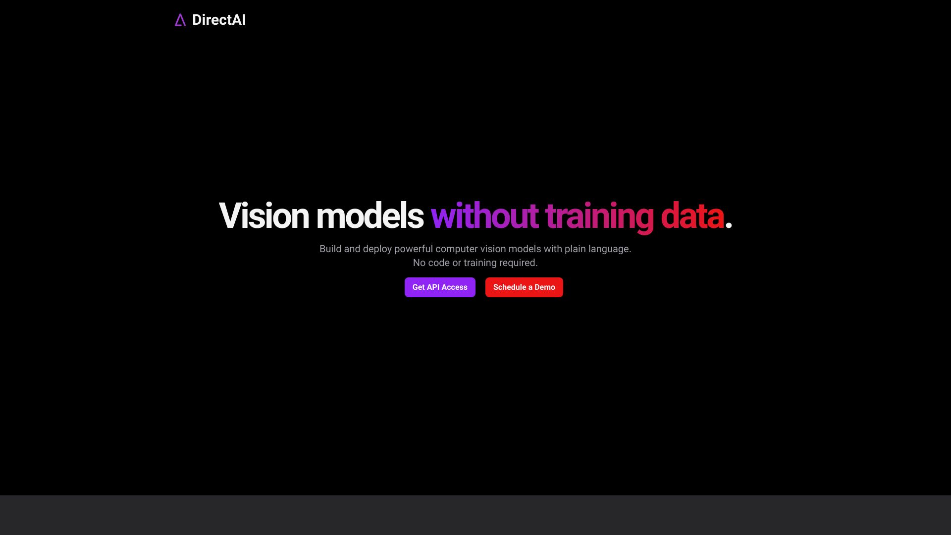 Computer Vision with DirectAI网页截图,Computer Vision with DirectAI网页快照