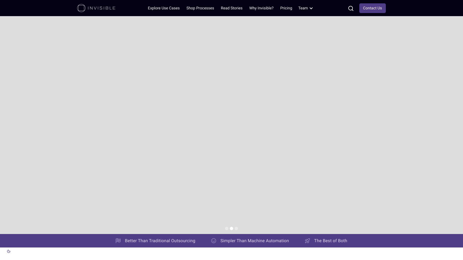 Invisible Technologies Inc.网页截图,Invisible Technologies Inc.网页快照