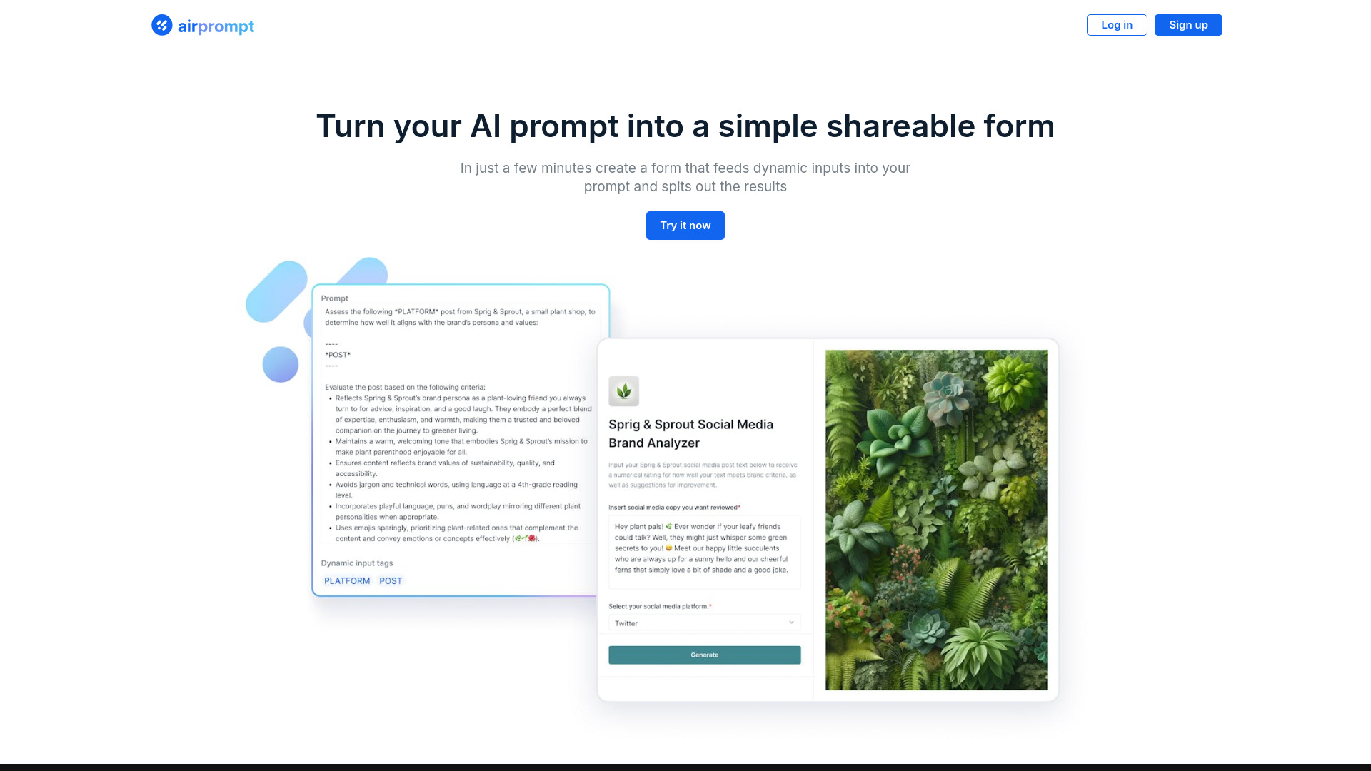 AirPrompt网页截图,AirPrompt网页快照