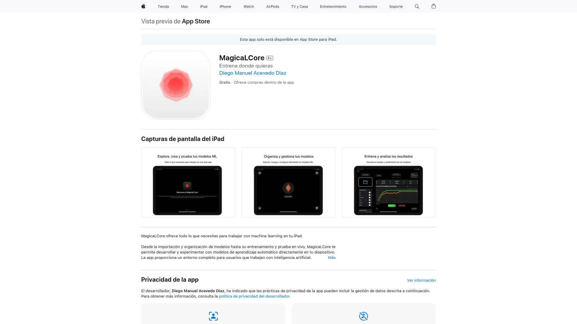 MagicaL Core网页截图,MagicaL Core网页快照