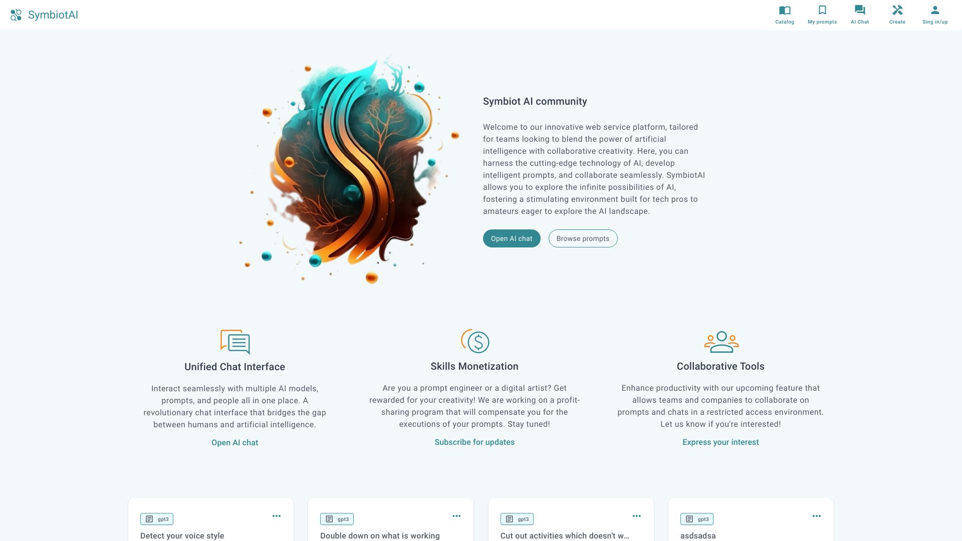 SymbiotAI网页截图,SymbiotAI网页快照