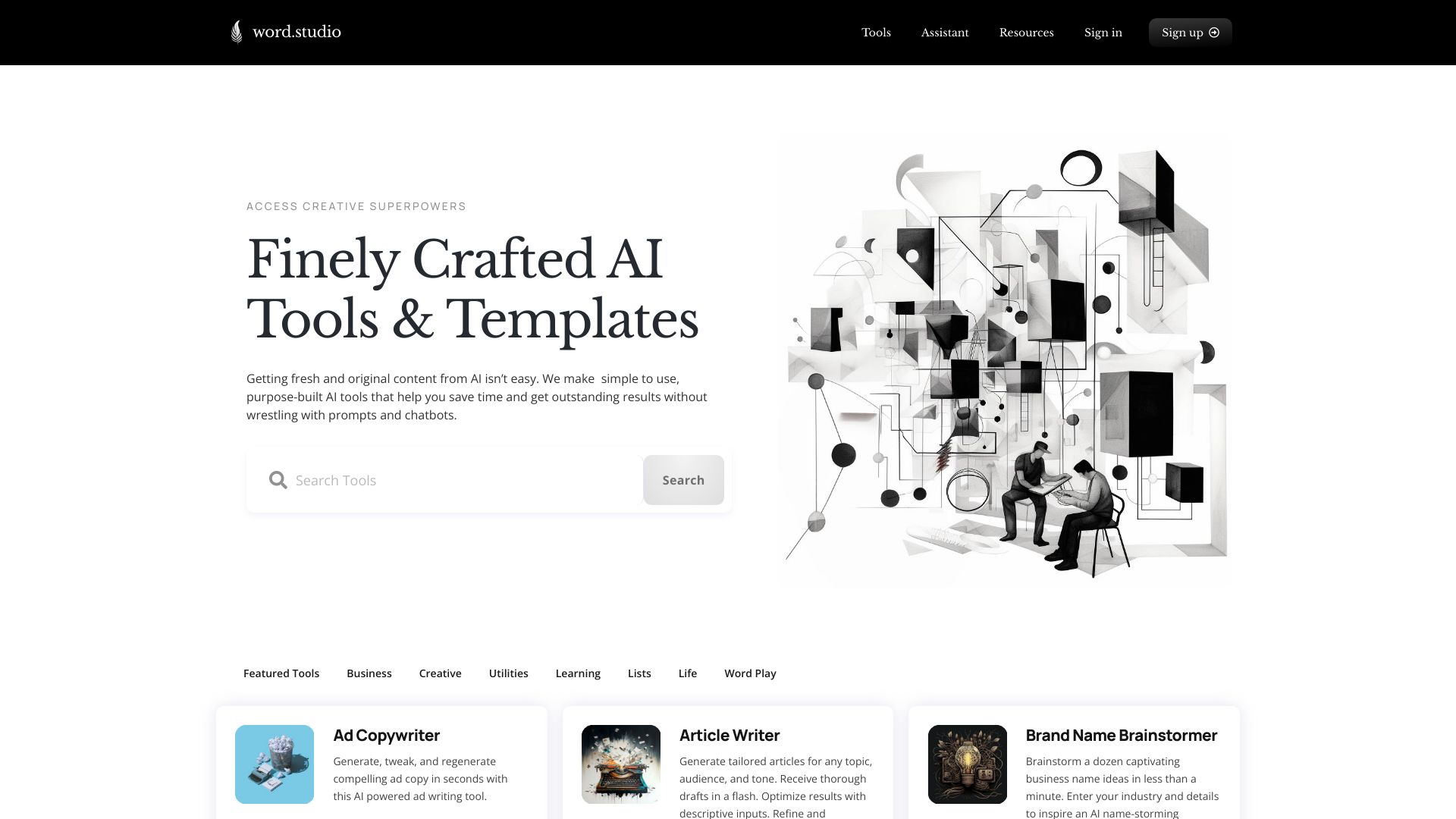 Word.Studio网页截图,Word.Studio网页快照