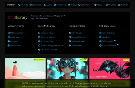midlibrary.io网页截图,midlibrary.io网页快照