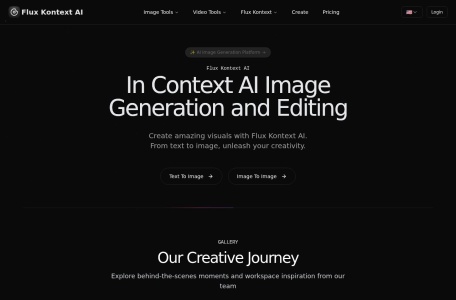 Kontext AI网页截图,Kontext AI网页快照