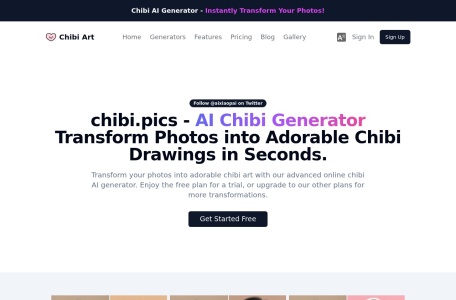 Chibi Art网页截图,Chibi Art网页快照