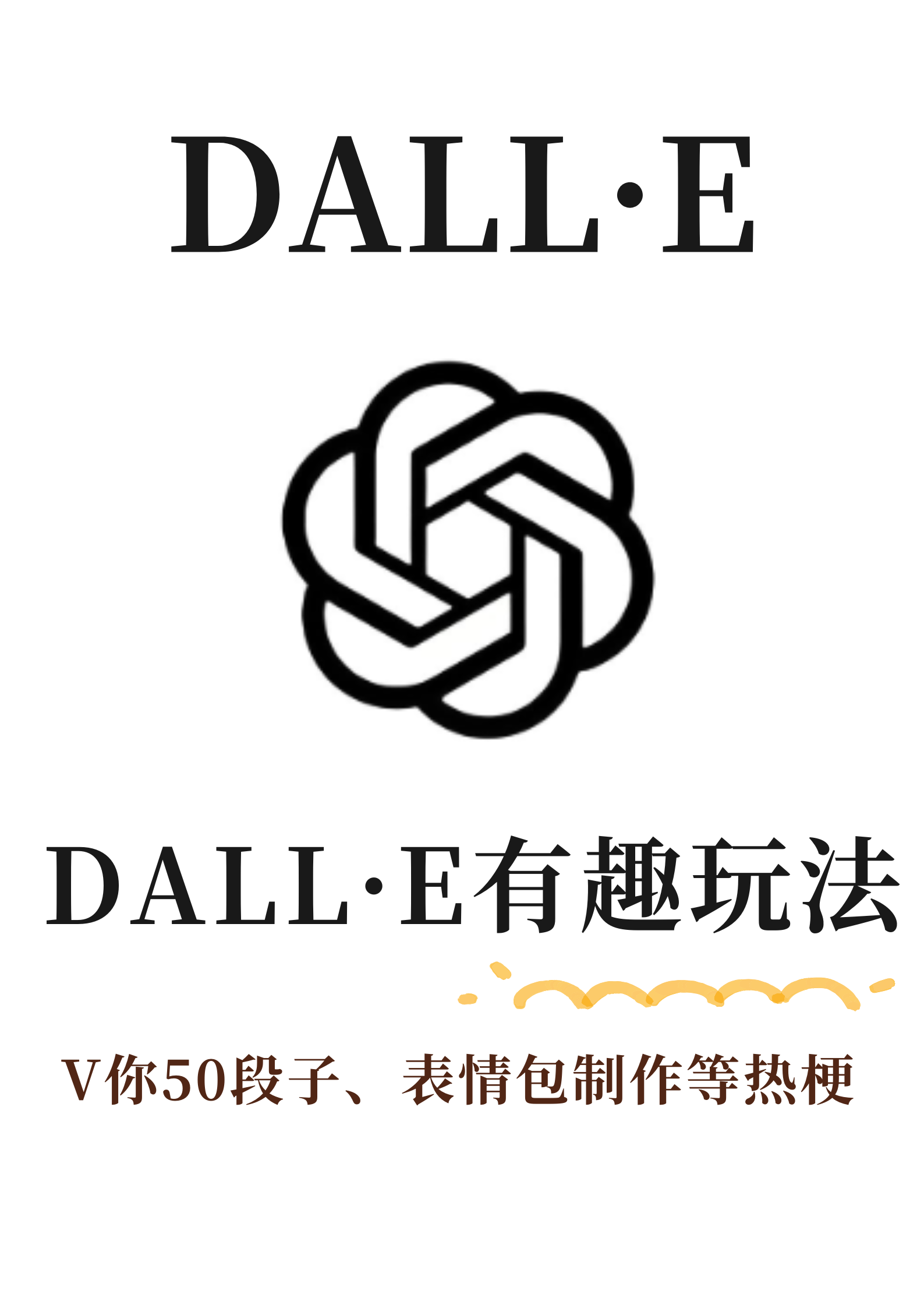 DALL·E的各种有趣玩法实操手册